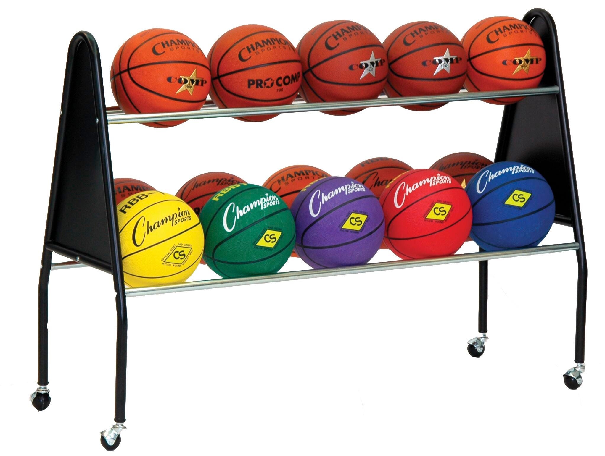 Champion Sports Heavy Duty Ball Cart 1568539