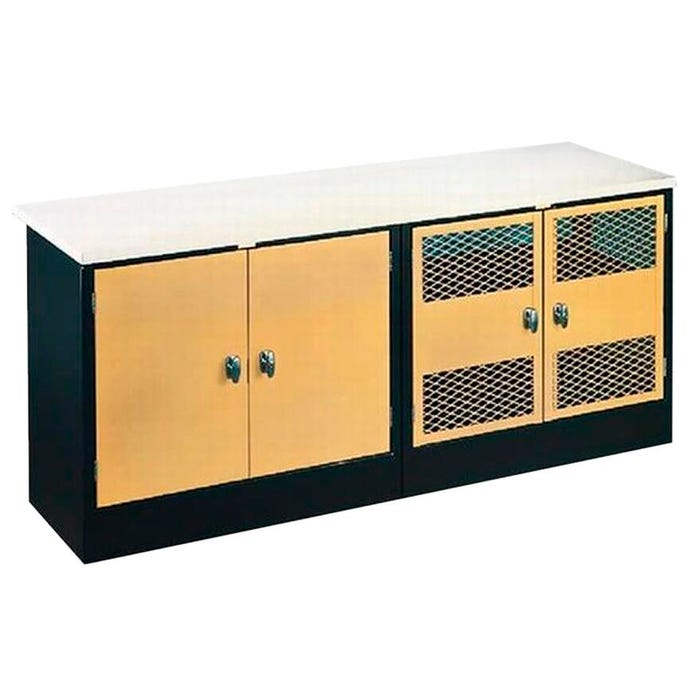 Debcor 9300 Moisture-Resistant Combination Damp and Dry Work Unit, 72-1/2 x 20 x 32-1/4 Inches