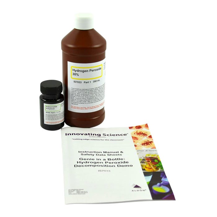 Innovation Science Genie In a Bottle - Hydrogen Peroxide Decomposition Demo