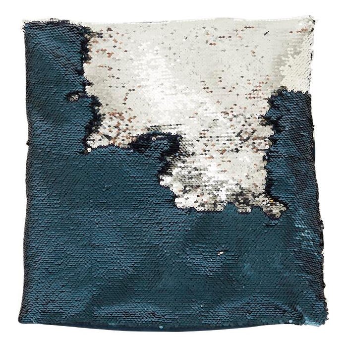 Abilitations Lap Pad or Pillow Cover, Sequin, 15 x 15 Inches