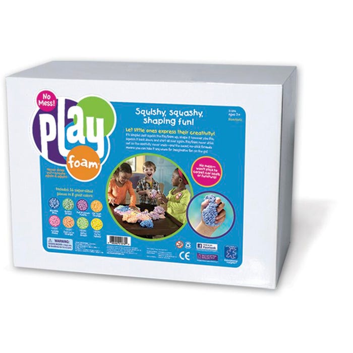 Educational Insights Playfoam Classroom Pack, Assorted Colors, Set of 16