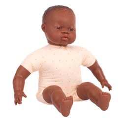 Image for Miniland Soft Body Doll, African American, 15-3/4 Inches from School Specialty