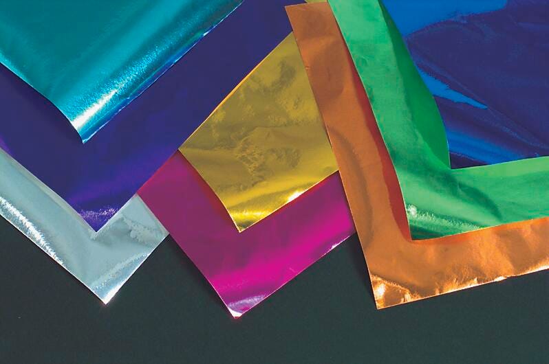 thumbnail image 2 of Yasutomo Origami Foil Paper - 18 Double-Sided Sheets In Assorted Colors With Instructions 2 of 14