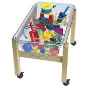 Childcraft Mobile Mini Sand and Water Table With Play Set