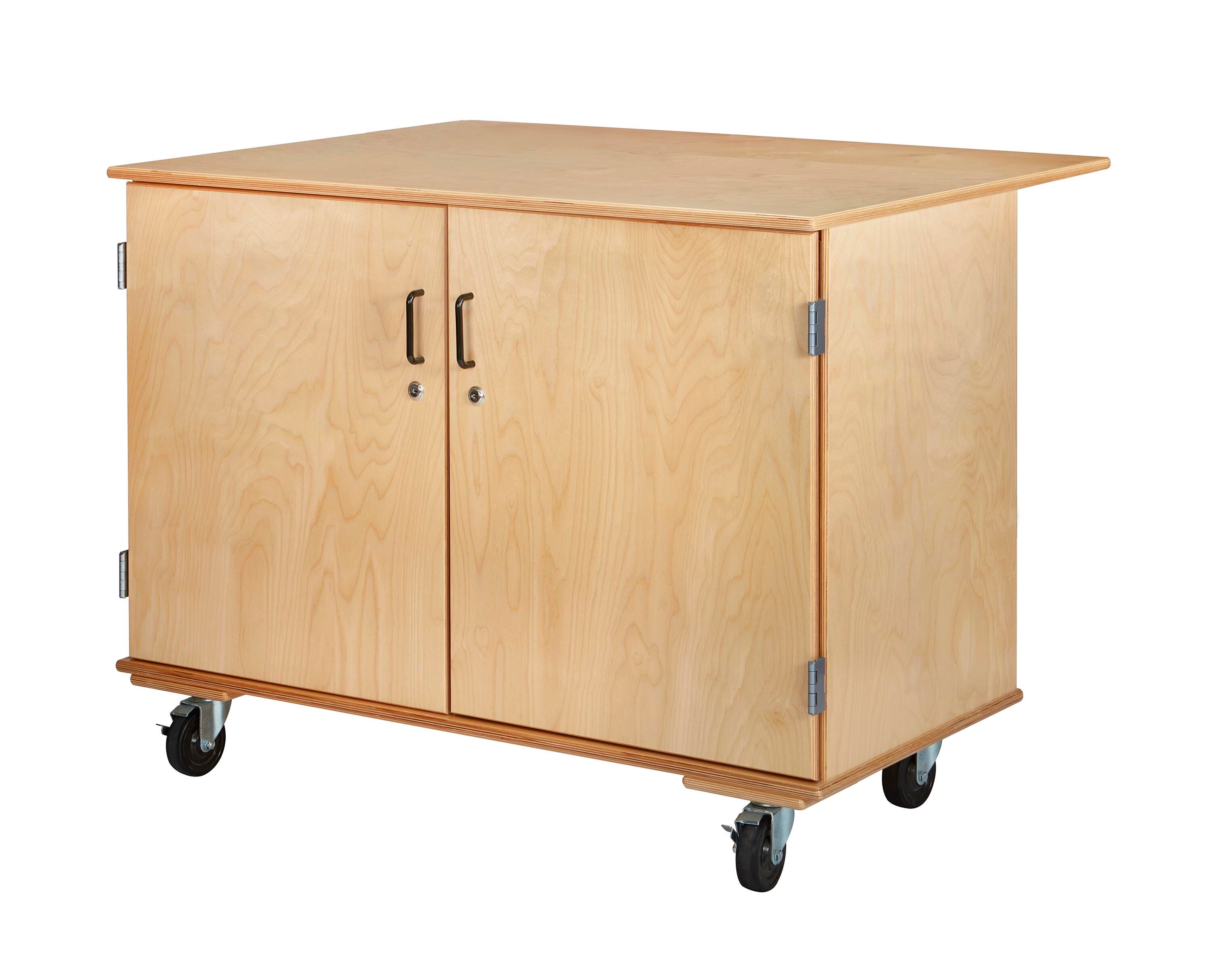 Image for Classroom Select Robotics Storage Workbench, 48 x 24 x 36 Inches, Natural from School Specialty