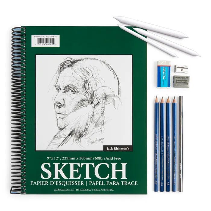 Image for Nasco Student Drawing Set, 13 Pieces from School Specialty