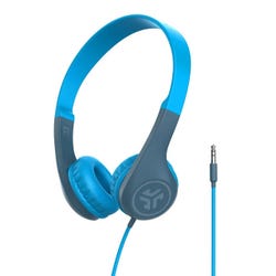 JLAB JBuddies Pop Wired Kids Headphones, Blue