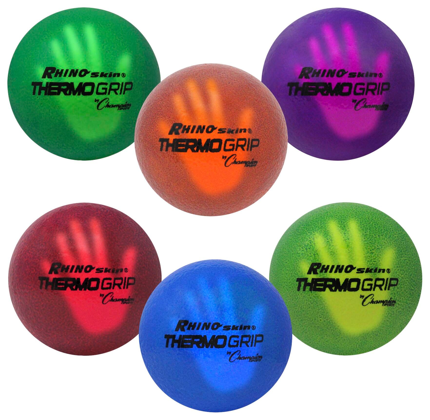 Champion Sports Rhino Skin Thermo Ball Set, Set of 6, Item Number 2020127