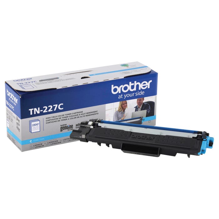 Brother TN227C Ink Toner Cartridge, Cyan