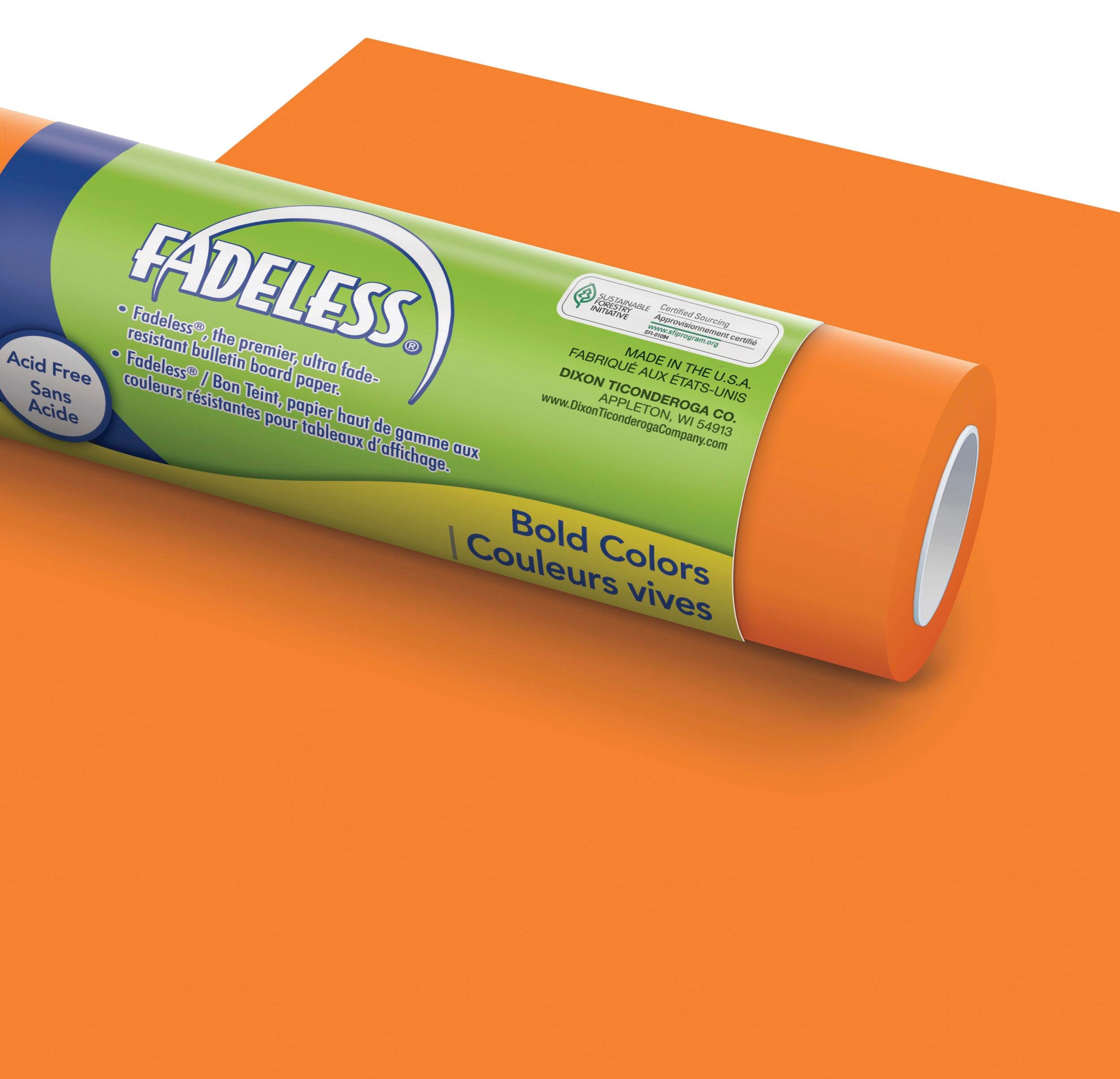 Fadeless Paper Rolls, Item Number 006156