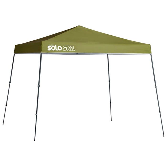 Quik Shade Solo Steel 72 Slant Leg Canopy, 11 x 11 Feet, Olive