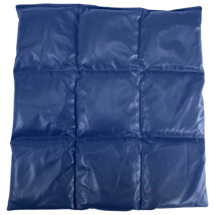 Abilitations Vinyl Weighted Lap Pad, Medium, Blue