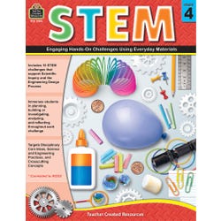 STEM: Engaging Hands-On Challenges Using Everyday Materials (Gr. 4), Item Number 2102210