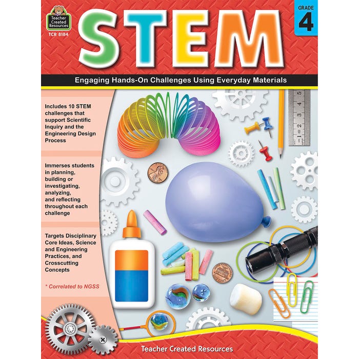 STEM: Engaging Hands-On Challenges Using Everyday Materials (Gr. 4)