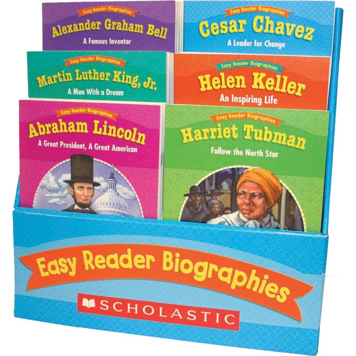Scholastic Easy Reader Biographies