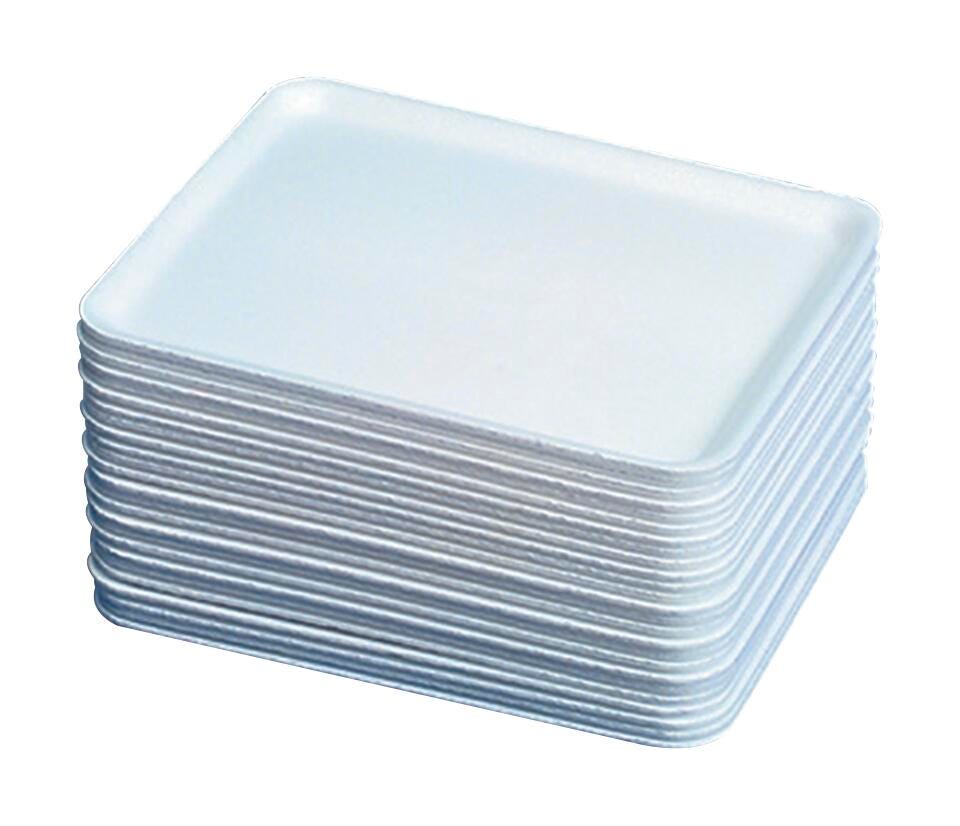 Styrofoam Printmaking & Collage Tray, 11 X 9 X 1 in, White, Pack of 250 Item Number 467732