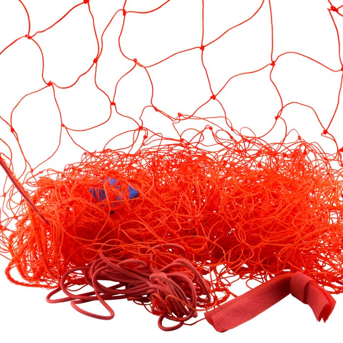 Park & Sun Bungee Slip Net, 12 x 6 x 4 Feet, Orange