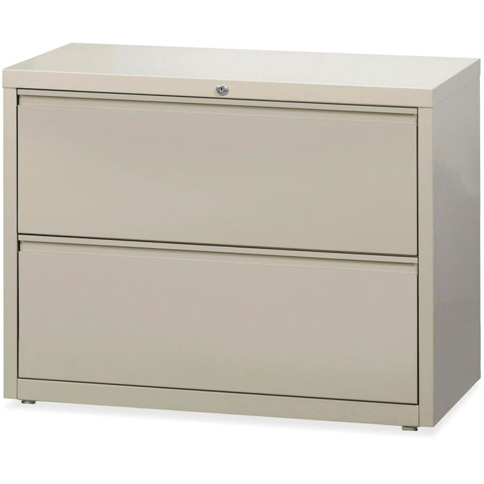 Lorell Lateral File Cabinet, Putty, 36 x 18-5/8 x 28-1/8 Inches