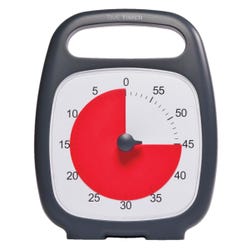 Time Timer Plus Timer, 60 minutes, Black, Item Number 1467473