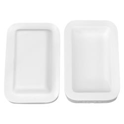 Mayco Rectangle Slump and Hump Mold, 7-1/2 X 4 X 1 in 405990