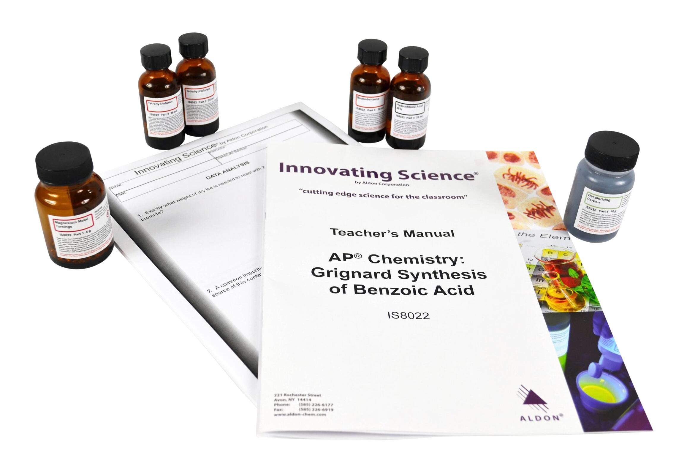 Innovation Science Grignard Synthesis of Benzoic Acid AP Chemistry 2134264