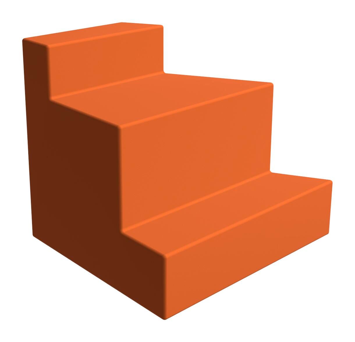 Classroom Select Soft Seating NeoFuse 3-Tier Outside Facing Wedge, 47-1/2 x 40-1/4 x 35 Inches 4000019