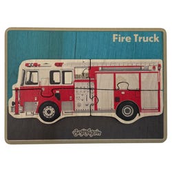 BeginAgain Fire Truck Puzzle, 4 Pieces 2151219