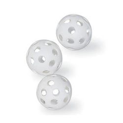 Champion Sports Plastic Golf Ball Set, White, Set of 12 1503875