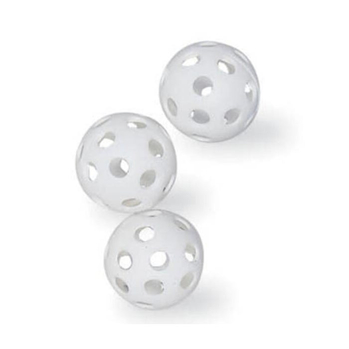 Champion Sports Plastic Golf Balls, White, Set of 12