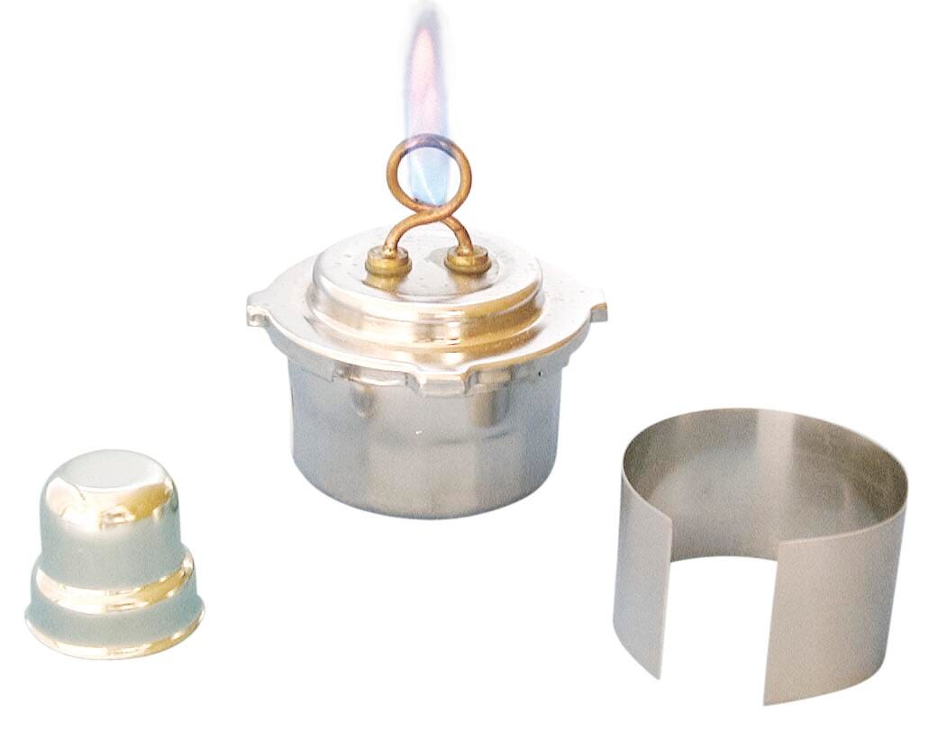 Image for Frey Scientific Alcohol Burner, Stainless Steel from School Specialty