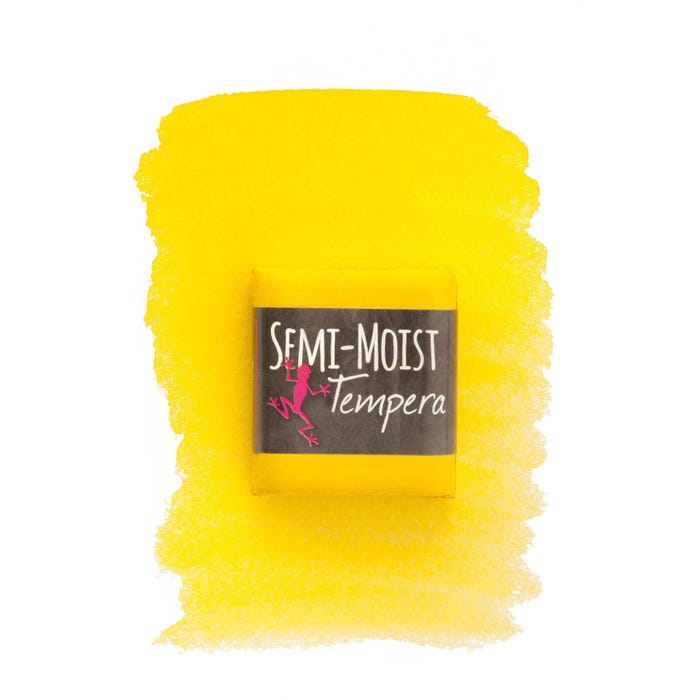 Jack Richeson Semi-Moist Tempera Cake, Yellow