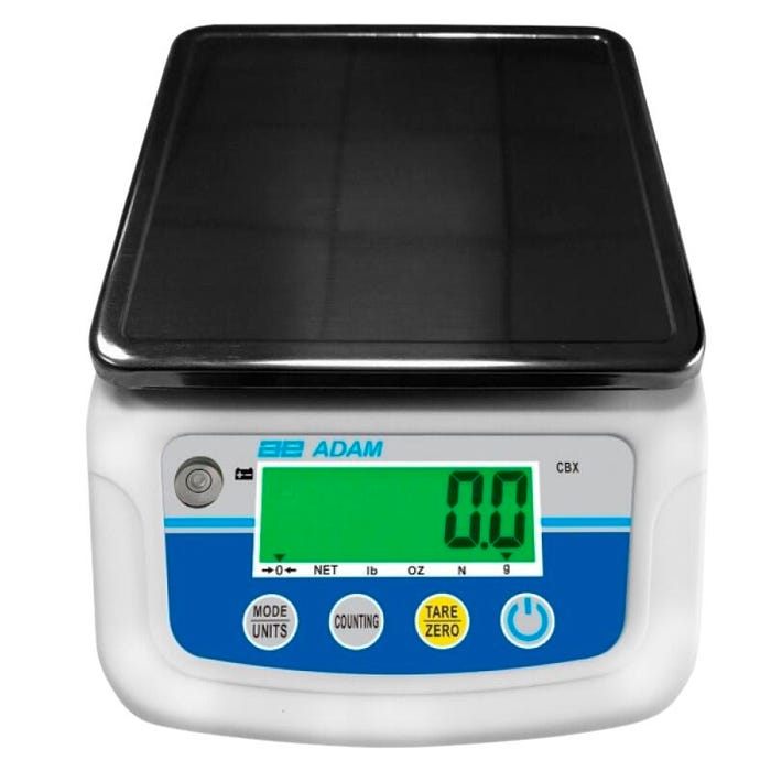 Adam Equipment CBX 6000 Compact Balance, 6000 Gram Capacity, 1 Gram Readability