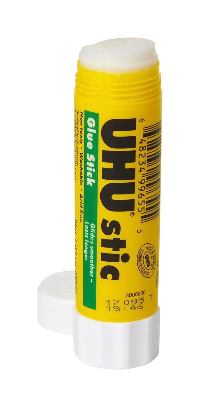 Image for UHU® Clear Glu-Stics - Pkg. of 48 - 1.41 oz. from School Specialty