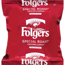 Folgers Special Roast Coffee Filter Packs Ground, 0.8 Ounce, Pack of 40, Item Number 2023810