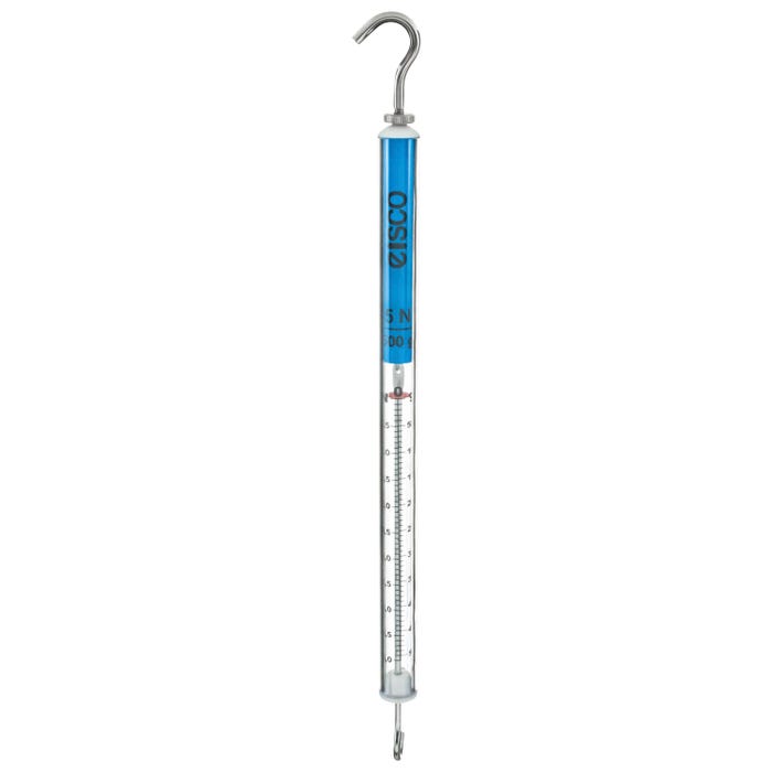 Eisco Labs Premium Push/Pull Spring Scale and Balance, 5N