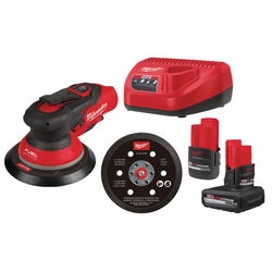 Milwaukee M12 FUEL 6-Inch Random Orbital Sander Kit, 3/32 Inch