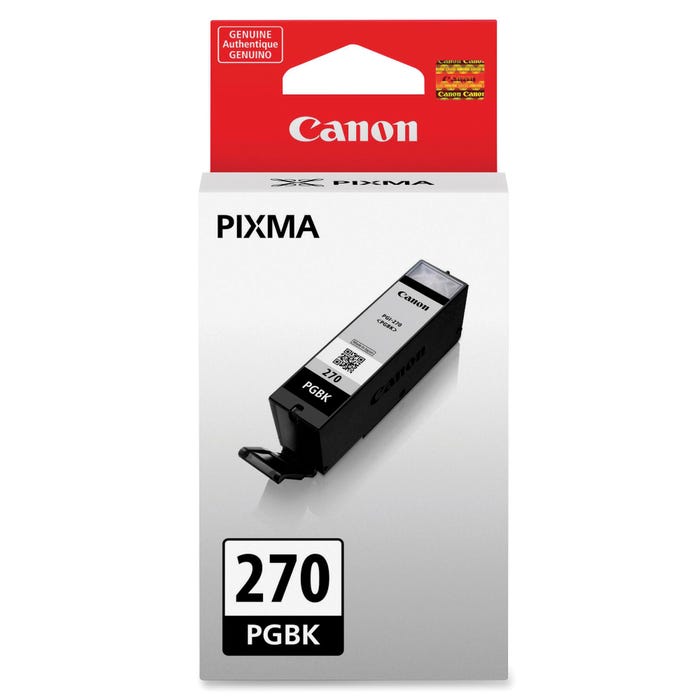 Canon Ink Toner Cartridge, PGI270PGBK, Black