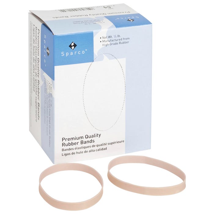 Business Source Premium Quality Rubber Bands, Pack of 106