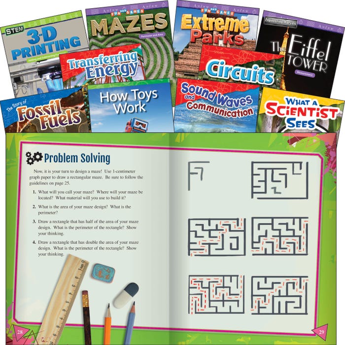 Teacher Created Materials Exploring STEM, Grade 4, Set of 10