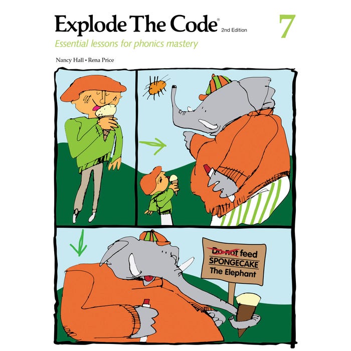 Explode The Code Book 7, Literacy & Phonics, 2nd Edition
