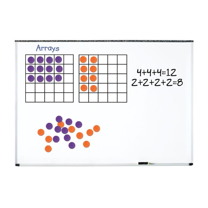 Learning Resources Giant Magnetic Array Set, 52 Pieces