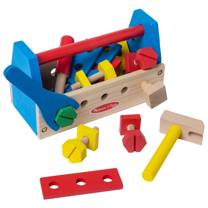 Melissa and Doug Wooden Take-Along Tool Kit