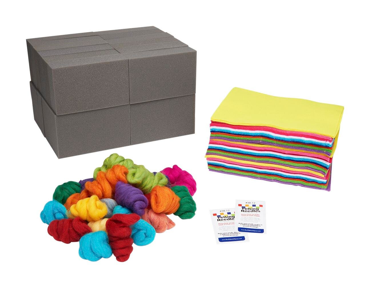 Nasco Needle Felted Mola Classroom Kit 2218212