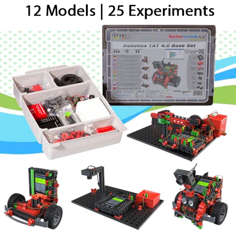 Image for Fischertechnik Robotics TXT 4.0 Base Robotics Set from School Specialty