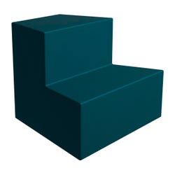 Classroom Select Soft Seating NeoFuse 2-Tier Outside Facing Wedge, 47-1/2 x 40-1/4 x 35 Inches 4000018