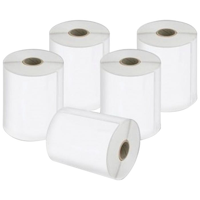 Dymo LabelWriter Extra Large Shipping Labels, 4 x 6 Inches, White, 220 Labels/Roll, Box of 5