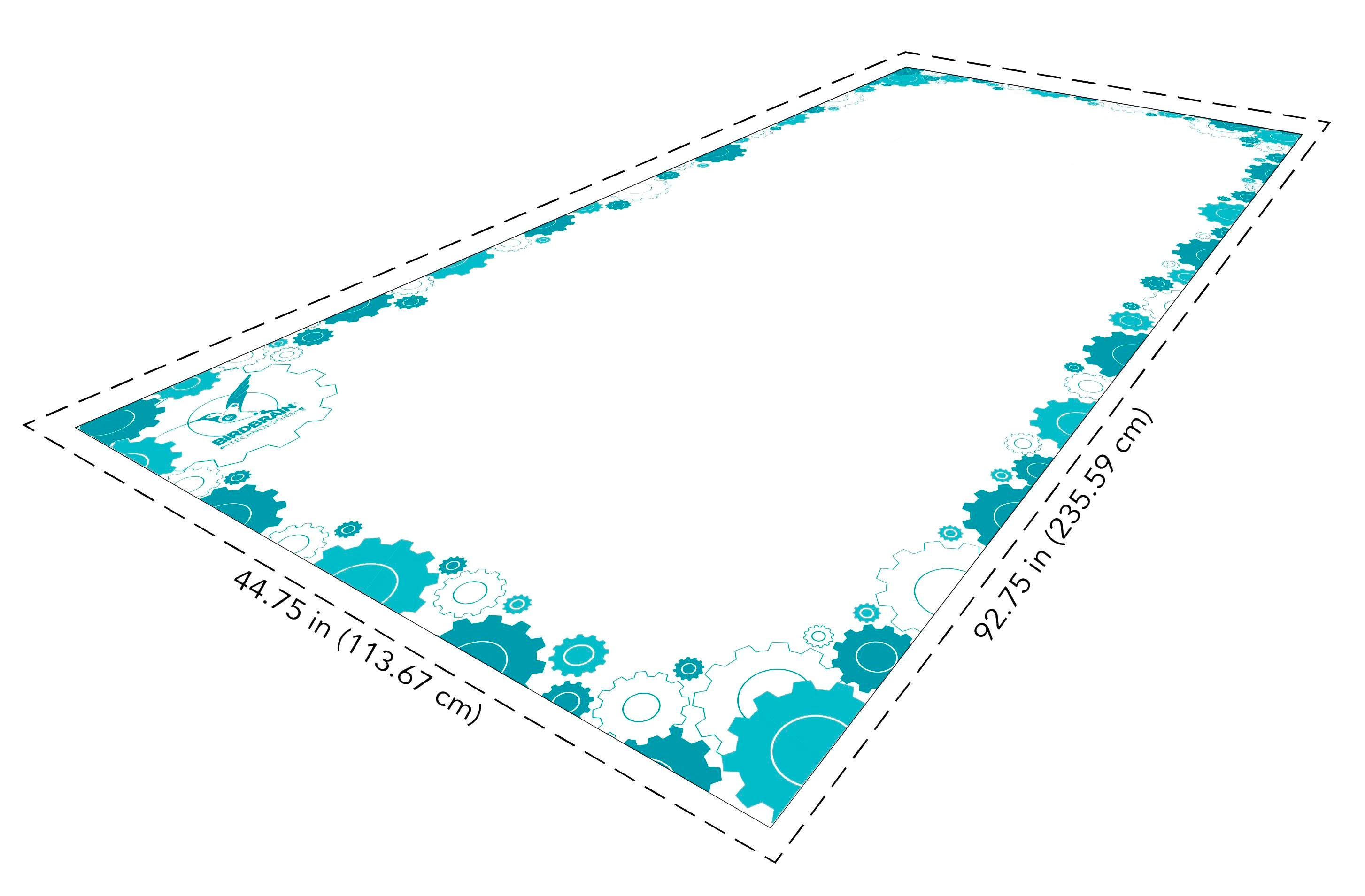 Image for Birdbrain Technologies Finch Drawing Mat, 44-3/4 x 92-3/4 Inches from School Specialty