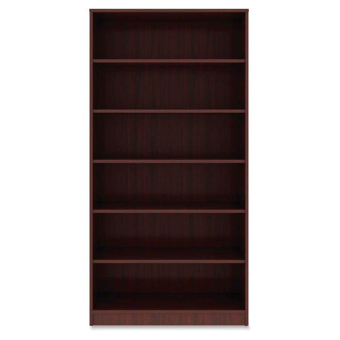 Classroom Select Laminate 6 Shelf Bookcase, 36 x 12 x 72 Inches, Mahogany