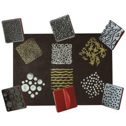 SI Manufacturing Paint Effects Stamps, Set of 6