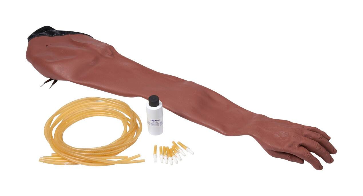 Image for Life/form® Skin and Vein Replacement Kit for Life/form® Advanced Venipuncture and Injection Arm - Medium from School Specialty